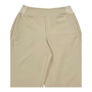 Athleta Women's Ankle Pants Size 10 Beige High Waist‎ Certified B Corp